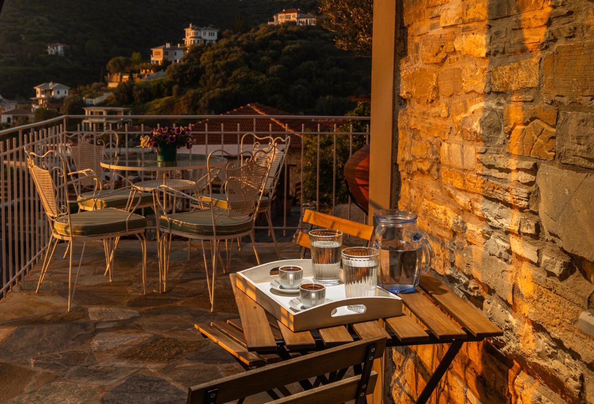 Με Θέα Το Ηλιοβασιλεμα 2 Afissos Exterior foto